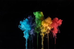 Liquid Flow - Rainbow