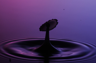 Tropfen in Wasser (112)