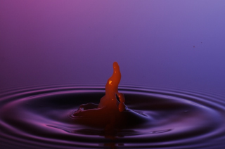 Tropfen in Wasser (138)