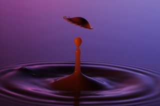 Tropfen in Wasser (213)