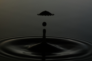 Tropfen in Wasser (244)