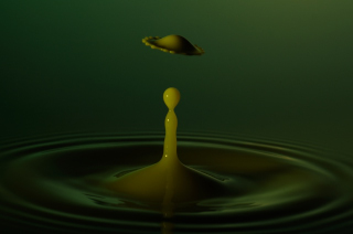 Tropfen in Wasser (264)