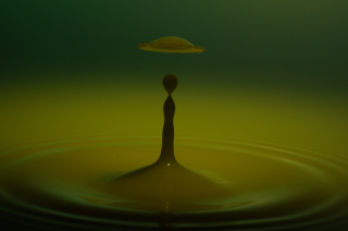 Tropfen in Wasser (271)