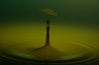 Tropfen in Wasser (272)