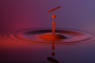 Tropfen in Wasser (338)