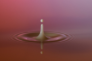 Tropfen in Wasser (372)