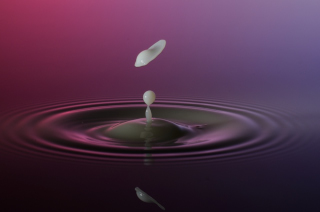 Tropfen in Wasser (402)