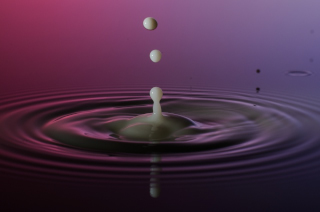Tropfen in Wasser (431)