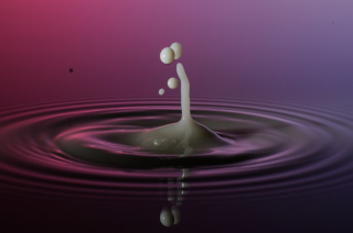 Tropfen in Wasser (432)