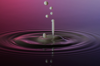 Tropfen in Wasser (438)