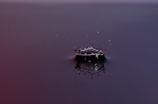 Tropfen in Wasser (457)